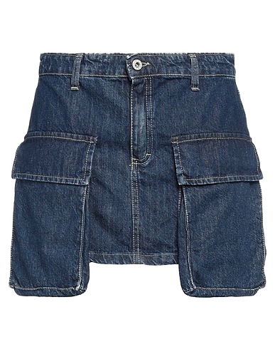 PLEASE Rock Blau 100% Baumwolle