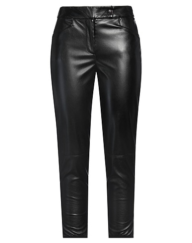 ALESSIA SANTI Hosen Schwarz 100% Polyester, Polyurethan