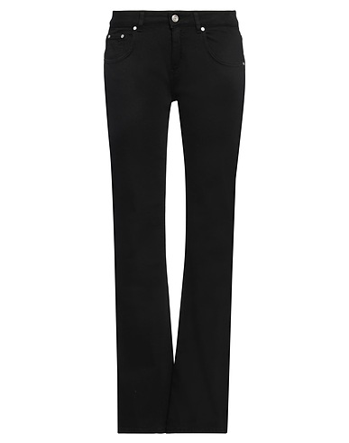 TRUSSARDI Bootcut Jeans Black 99% Cotton, 1% Elastane