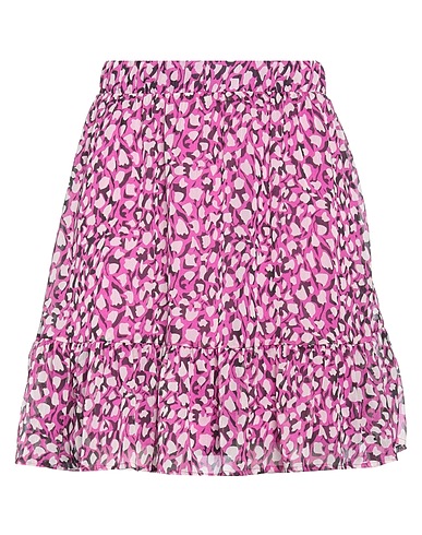 VILA Mini skirt Mauve 100% Recycled polyester