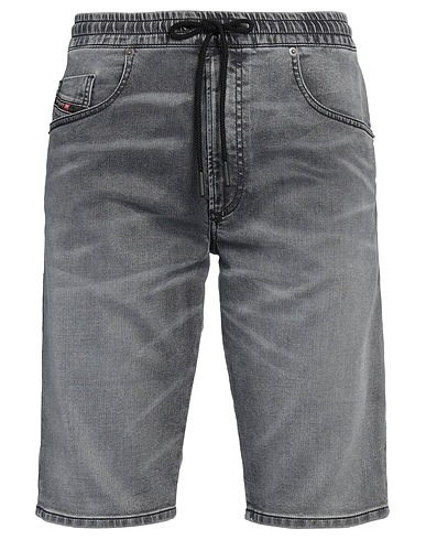 DIESEL Denim shorts Lead 52% Lyocell, 45% Cotton, 3% Elastane