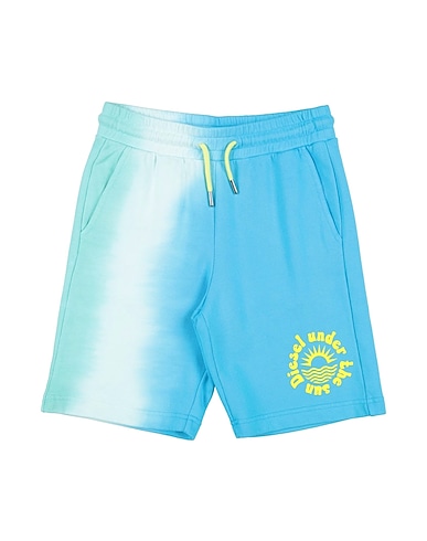 DIESEL Shorts & Bermuda Azure 100% Cotton