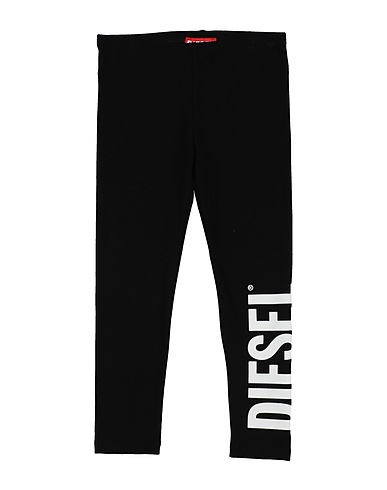 DIESEL Leggings Nero 95% Cotone, 5% Elastan