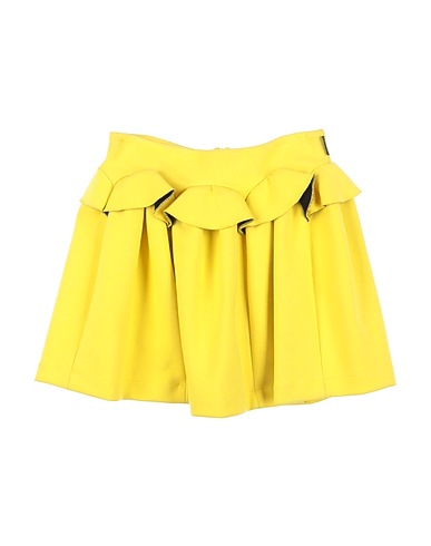 SIMONETTA Skirt Yellow 87% Polyamide, 13% Elastane