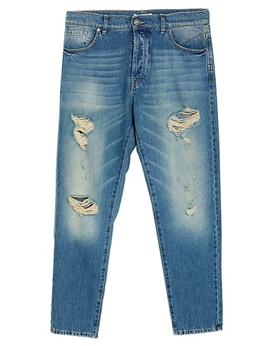 IMPERIAL Denim pants Blue 100% Cotton
