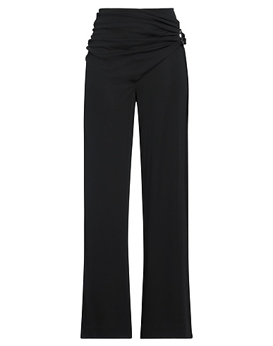 RABANNE Casual pants Black 62% Viscose, 29% Polyamide, 9% Elastane
