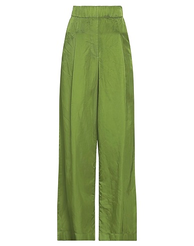 DRIES VAN NOTEN Casual trouser Green 100% Polyamide