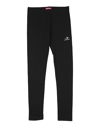 DIESEL Leggings Nero 95% Cotone, 5% Elastan