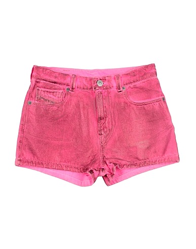 DIESEL Shorts & Bermuda Fuchsia 100% Cotton
