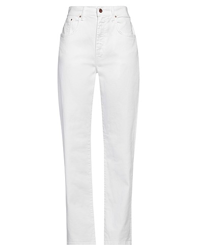 CIGALA'S Pantaloni jeans Bianco 99% Cotone, 1% Elastan