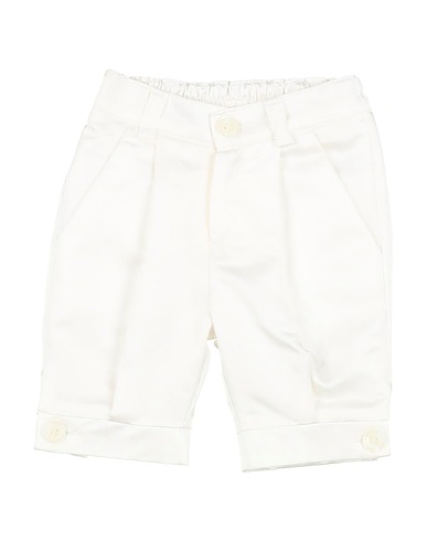 MANUELL & FRANK Shorts & Bermuda White 50% Acetate, 27% Viscose, 23% Polyester