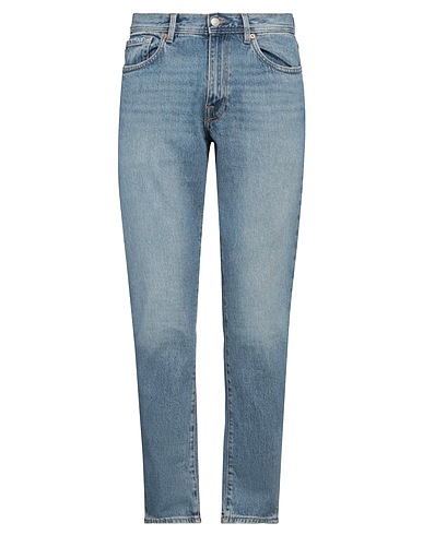 SELECTED HOMME Denim pants Blue 50% Organic cotton, 49% Cotton, 1% Elastane