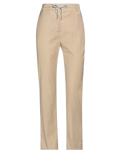 ELEVENTY Casual trouser Beige 53% Wool, 42% Viscose, 5% Elastane