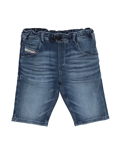 DIESEL Denim shorts Blue 98% Cotton, 2% Elastane