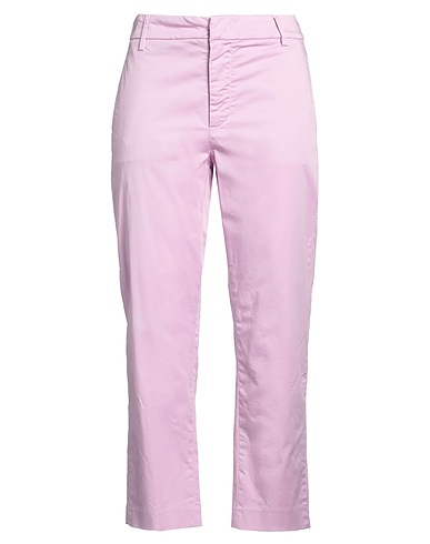 DONDUP Casual pants Pink 97% Cotton, 3% Elastane
