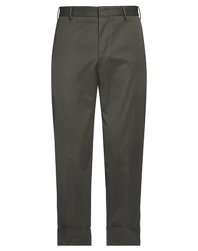 PT Torino Casual trouser Dark green 100% Cotton