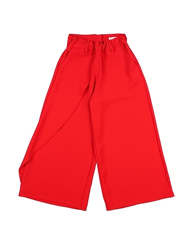 FUN & FUN Casual trouser Red 100% Polyester