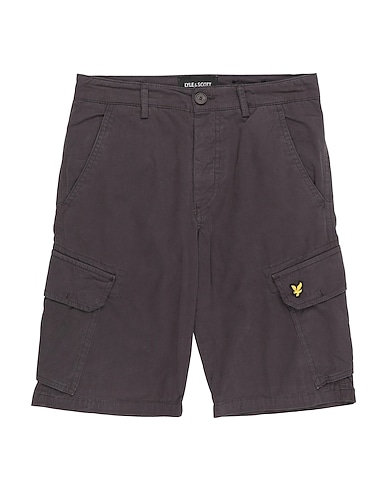 LYLE & SCOTT Shorts & Bermuda Antracite 100% Cotone