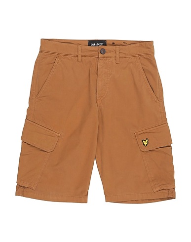 LYLE & SCOTT Shorts & Bermuda CAMMELLO 100% Cotton