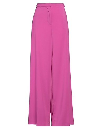 PATRIZIA PEPE Casual trouser Fuchsia 97% Polyester, 3% Elastane