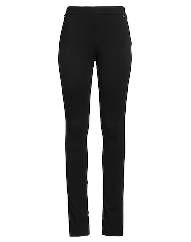 LIU •JO Flared pant NERO 70% Viscose, 26% Polyamide, 4% Elastane