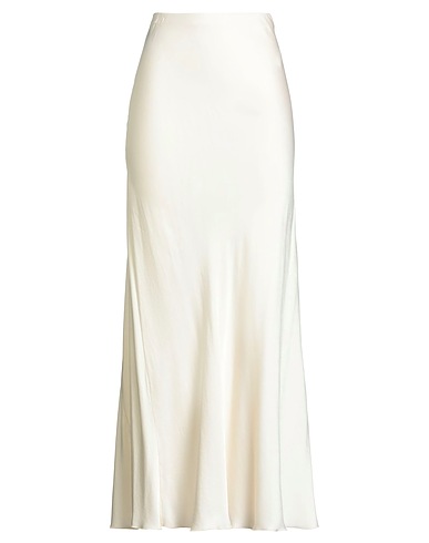 DANIELE FIESOLI Maxi Skirts COLLEZIONE N_01 Ivory 100% Viscose
