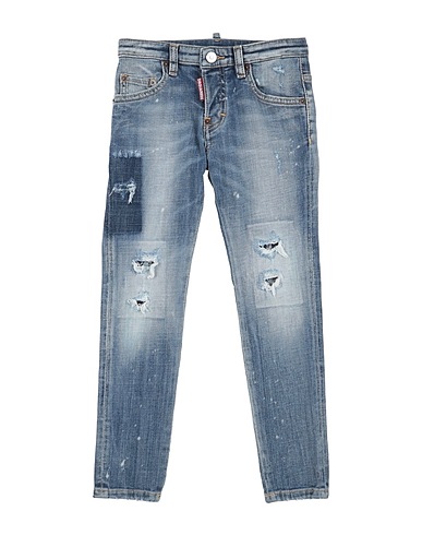 DSQUARED2 Denim trousers Blue 99% Cotton, 1% Elastane