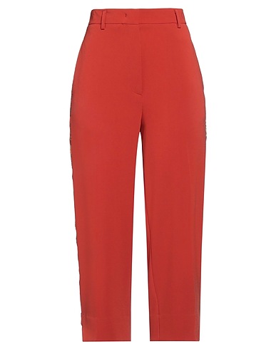 ALBERTO BIANI Casual pants Rust 70% Triacetate, 30% Polyester