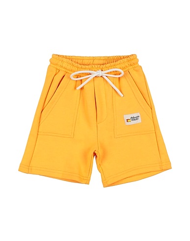 ATLANTIC STARS Shorts & Bermuda Yellow 100% Cotton