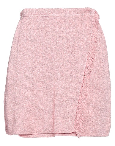 IRREPLACEABLE ELISA GIORDANO Minirock Rosa 70% Viskose, 15% Metallfaser, 15% Nylon