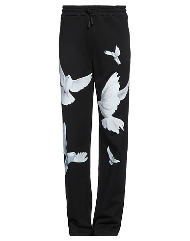 3.PARADIS パンツ ブラック コットン 100%