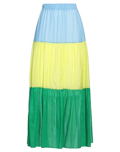 THE ABITO Milano Maxi Skirts 70% Cotton, 30% Silk
