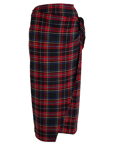 POLO RALPH LAUREN Midi skirt Red 67% Recycled wool, 30% Polyamide, 3% Other Fibres