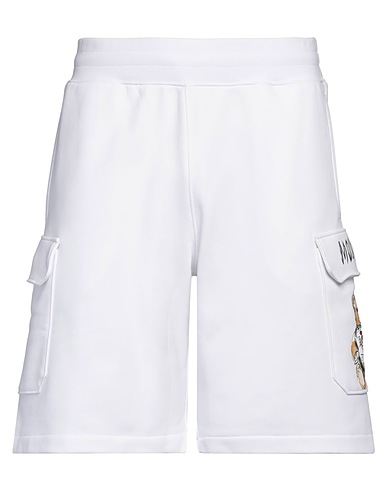 MOSCHINO Shorts & Bermuda White 100% Cotton