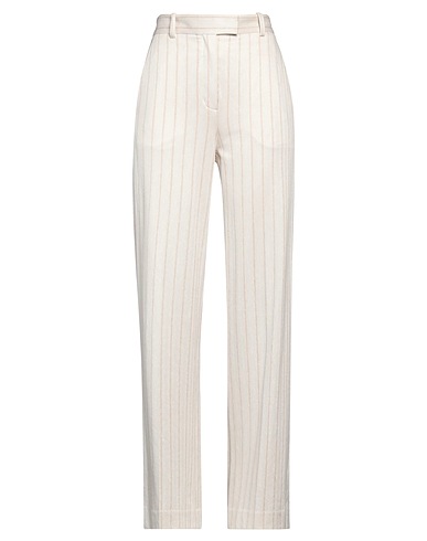 CIRCOLO 1901 Pantalone Beige 66% Lino, 34% Cotone