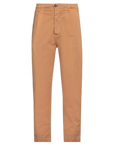 OFFICINA 36 Casual trouser Camel 98% Cotton, 2% Elastane