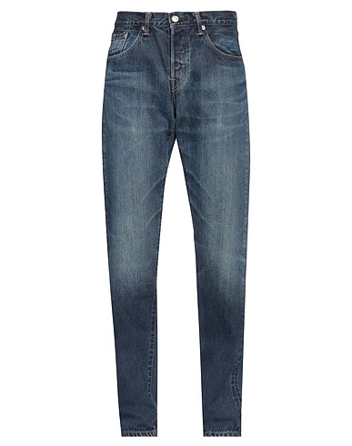 EDWIN Denim trousers Blue 100% Cotton