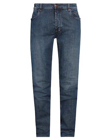 SIVIGLIA Denim trousers Blue 99% Cotton, 1% Elastane