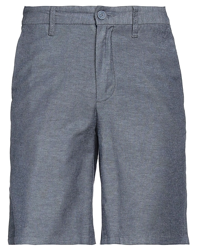 ONLY & SONS ショートパンツ＆バミューダパンツ ブルー コットン 73% / リネン 25% / ポリウレタン 2%