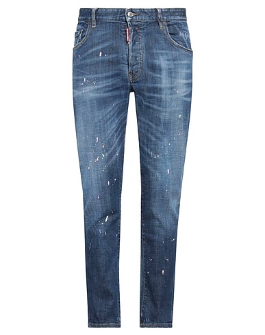 DSQUARED2 Denim pants Blue 93% Cotton, 4% Polyester, 3% Elastane