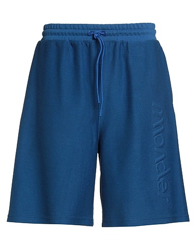 MONCLER Shorts & Bermuda Blue 100% Cotton