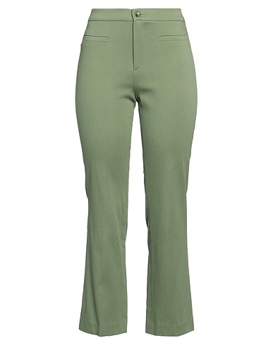 DIANA GALLESI Pantalone Verde 50% Cotone, 47% Viscosa, 3% Elastan