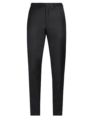 GIORGIO ARMANI Casual trouser Charcoal 90% Virgin Wool, 10% Cashmere