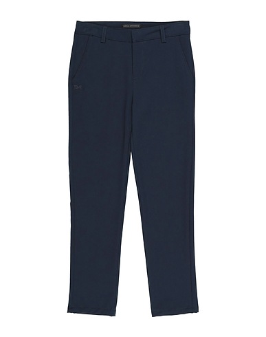 DANIELE ALESSANDRINI Casual pants Navy 65% Polyester, 30% Viscose, 5% Elastane