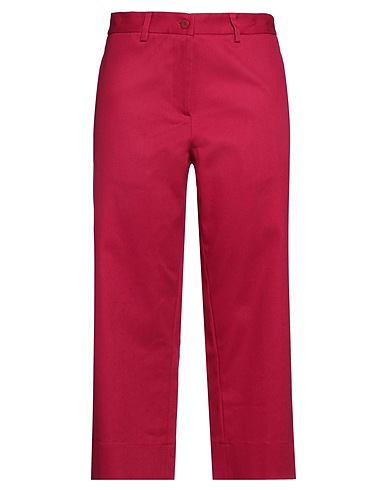 LABORATORIO Casual trouser Magenta 96% Cotton, 4% Elastane