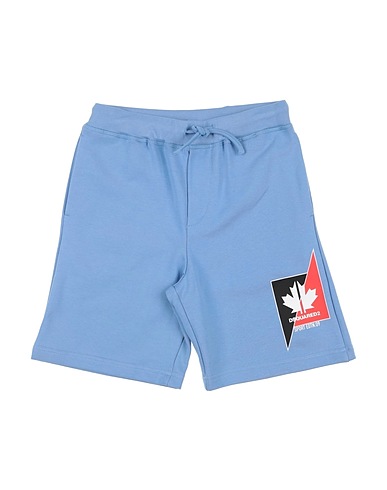 DSQUARED2 Shorts & Bermuda Blu chiaro 100% Cotone