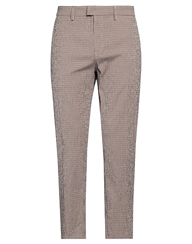DONDUP Casual trouser Chocolate brown 99% Cotton, 1% Elastane