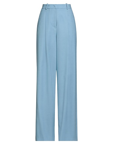 FEDERICA TOSI Pantalone Blu chiaro 57% Poliammide, 25% Lana Vergine, 15% Viscosa, 3% Elastan, Acetato