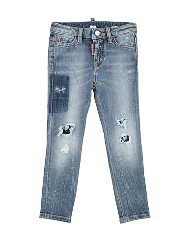 DSQUARED2 Denim trousers Blue 99% Cotton, 1% Elastane