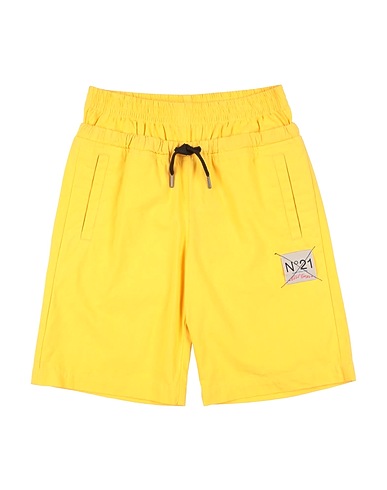 N°21 Shorts & Bermuda Yellow 100% Cotton